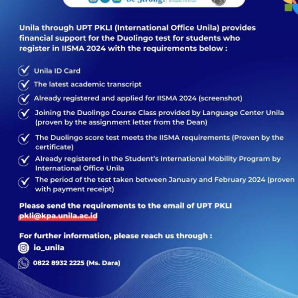 Pendaftaran IISMA 2024