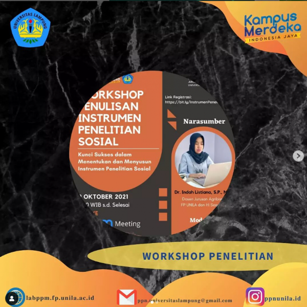 UNDANGAN INSTRUMEN PENELITIAN SOSIAL