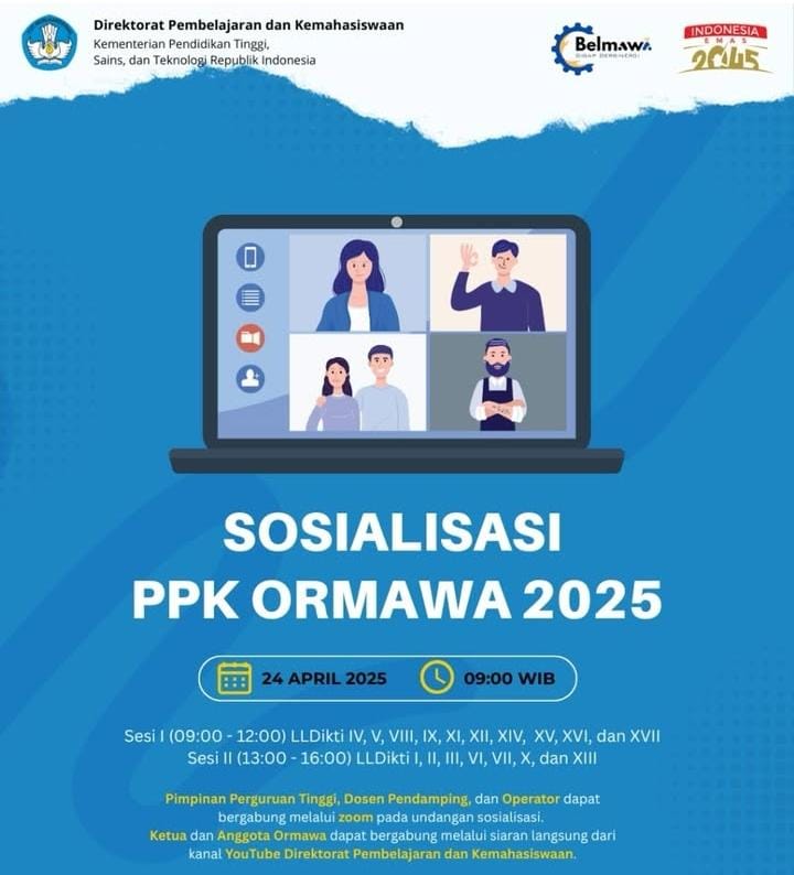 Himaseperta Unila Hadiri Sosialisasi PPK Ormawa 2025