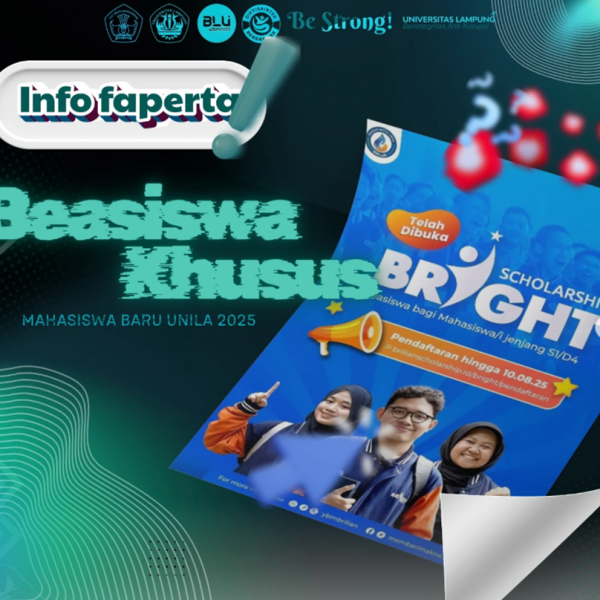 Beasiswa BRIGHT Kini Resmi Dibuka!